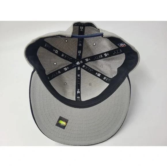 Cleveland Cavaliers New Era 9Fifty Snapback Hat Cap Men NBA Basketball Gray Blue - Picture 13 of 16